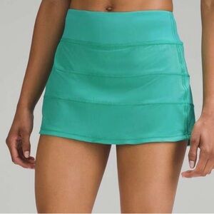 Lululemon Pace Rival Kelly Green TENNIS SKIRT
